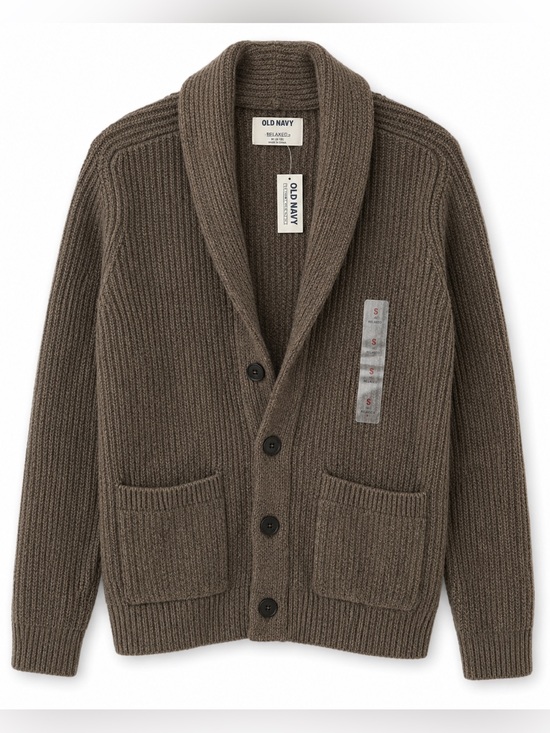 Old Navy Sweaters - Old Navy Women’s Shawl Collar Cardigan in Brown